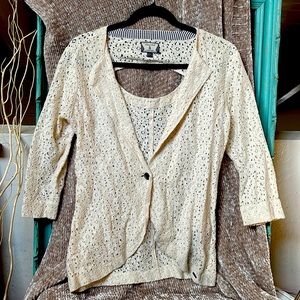 Volcom | Crochet Blazer